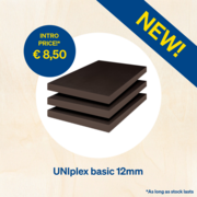 UNIplex basic F/F d.b. 160 12mm 125/250cm UNIplex basic F/F d.b. 160 12mm 125/250cm