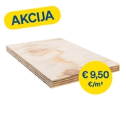 18mm nelaminēts eikalipta saplāksnis C/C 125/250cm 18mm nelaminēts eikalipta saplāksnis C/C 125/250cm