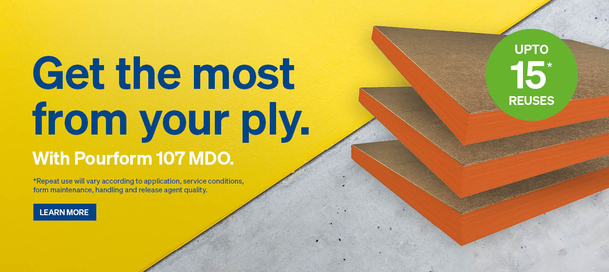 Pourform 107 MDO - Get the most from your ply.