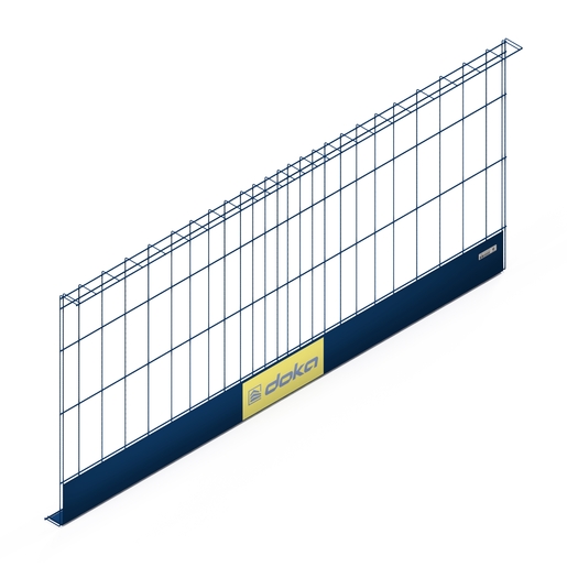 Protective barrier Z 2.50x1.20m