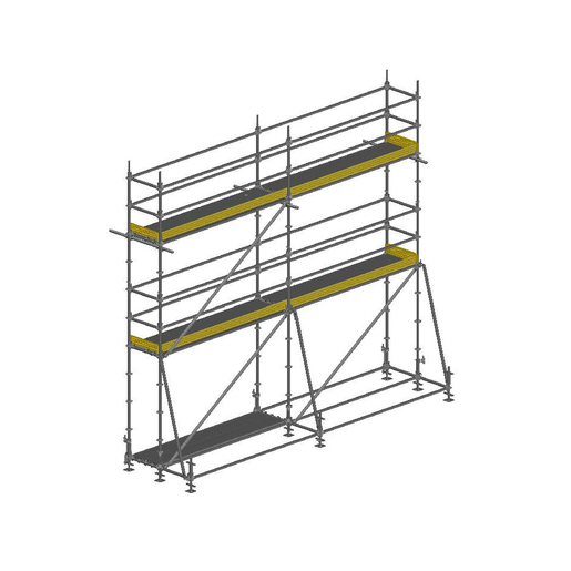 Rebar scaffolding 6,14m x 4,25m x 0,73m
