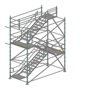 Ringlock stair Tower 3,07m x 6,25m x 1,40m